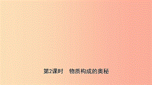 山東省2019年中考化學(xué)一輪復(fù)習(xí) 第二單元 探秘水世界 第2課時 物質(zhì)構(gòu)成的奧秘課件.ppt