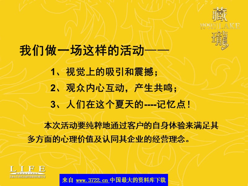 XX湖上国际社区宫邸生活体验之夜策划方案).ppt_第2页