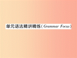 2019年秋七年級英語上冊 Unit 4 Where’s my schoolbag語法精講精練（Grammar Focus）課件 新人教版.ppt