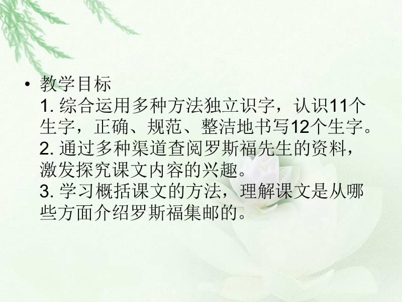 罗斯福集邮PPT课件(北师大版四年级语文上册课件).ppt_第2页