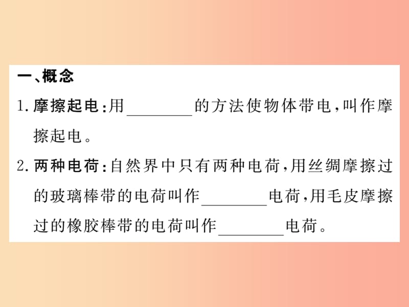 九年级物理全册 第十五章 电流和电路知识清单习题课件 新人教版.ppt_第2页