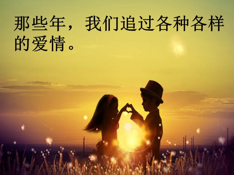 那些年我们追过的爱情.ppt_第2页