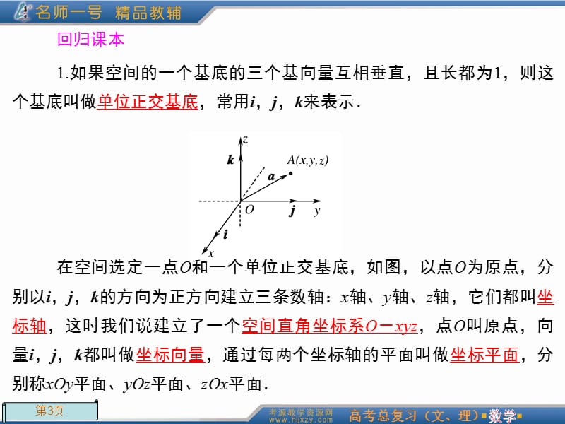 高考总复习一轮《名师一号-数学》第48讲.ppt_第3页