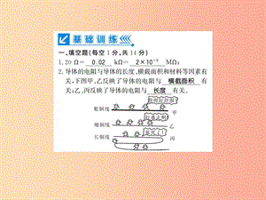 （貴州專用）2019年九年級物理全冊 第15章 探究電路進階測評（五15.1-15.2）課件（新版）滬科版.ppt