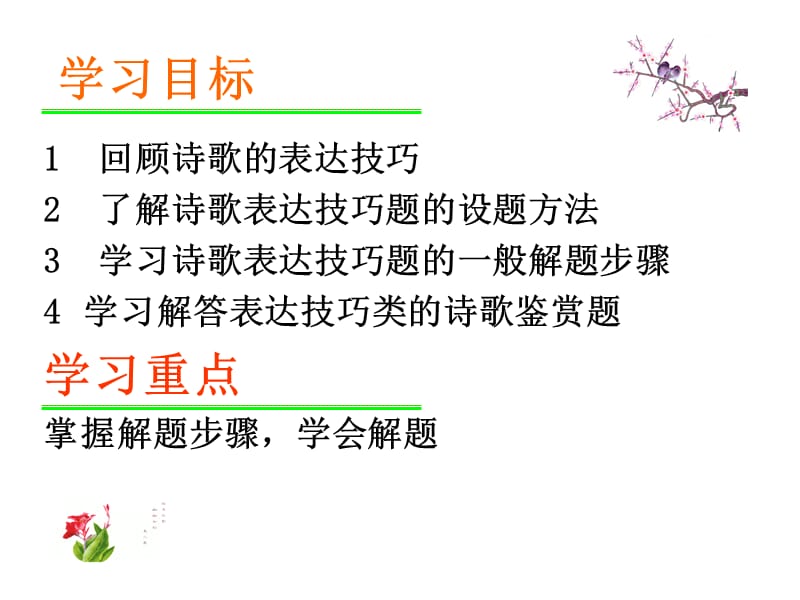 鉴赏诗歌表达技巧(复习用2010、3、24二月初).ppt_第3页