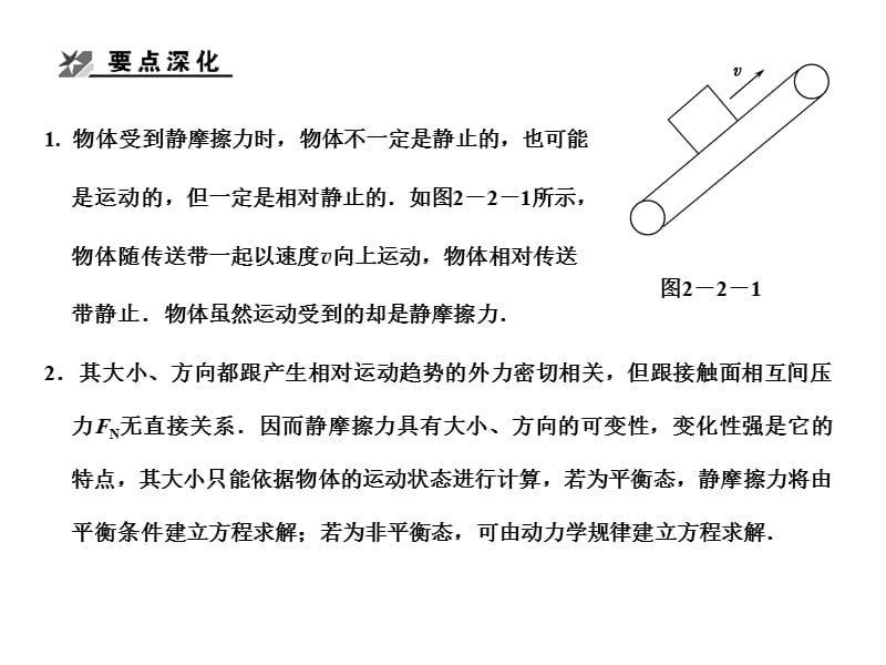 2011届物理高考一轮复习专题二：摩擦力受力分析.ppt_第3页