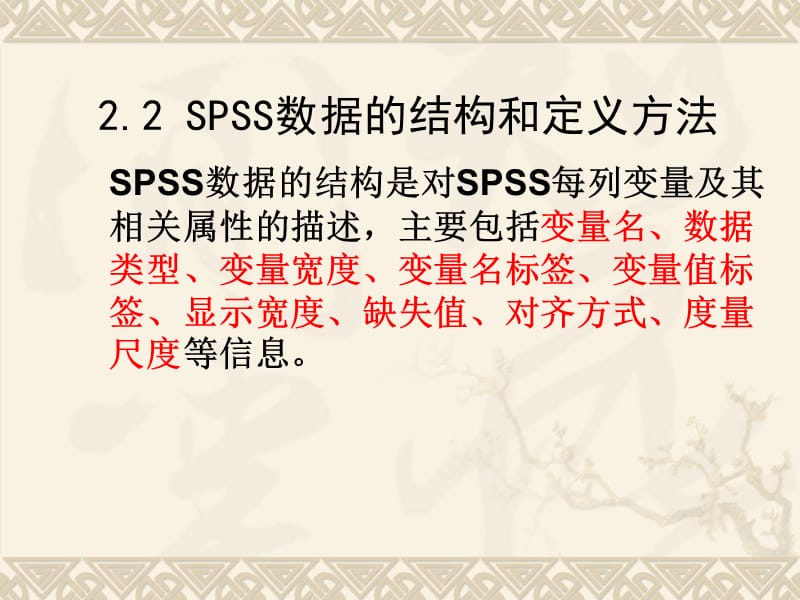 spss数据的结构和定义方法.ppt_第1页