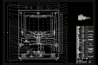 全自動(dòng)洗衣機(jī)設(shè)計(jì)含4張CAD圖
