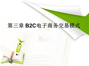 B2C電子商務(wù)交易模式.ppt