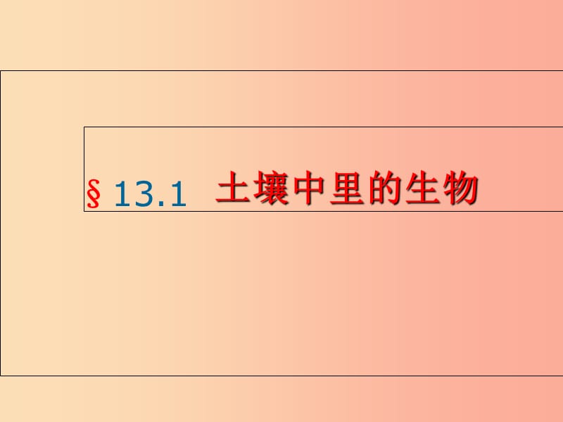 江苏省七年级生物下册 13.1土壤里的小动物课件（新版）苏科版.ppt_第2页