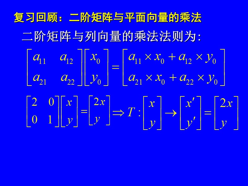 高二数学选修4-变换的复合与矩阵的乘法.ppt_第2页