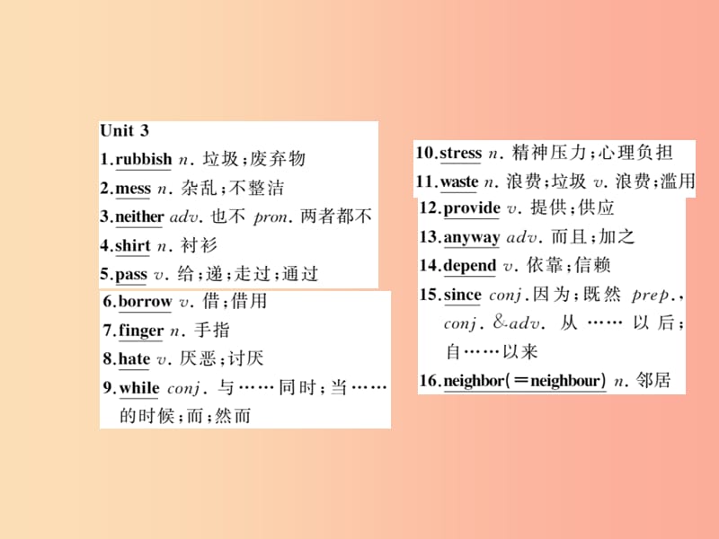 2019年中考英语复习第12讲八下Units3_4讲本课件.ppt_第3页