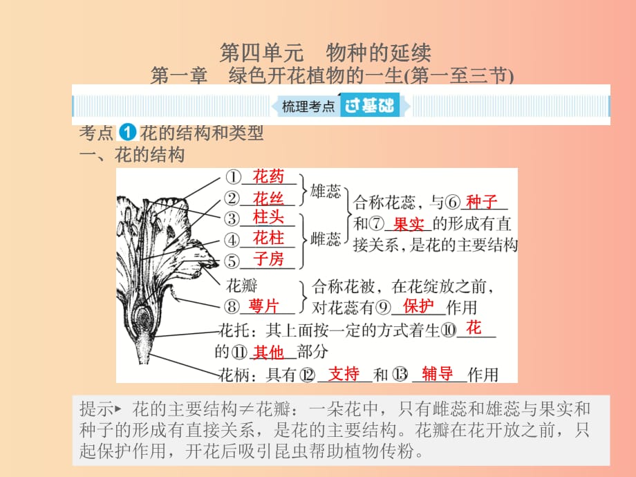 （濱州專版）山東省2019年中考生物總復(fù)習(xí) 第四單元 物種的延續(xù) 第一章（一至三節(jié)）課件.ppt_第1頁(yè)