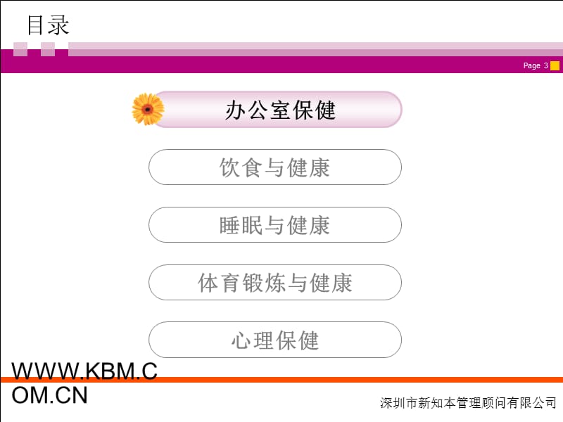 KBM公司员工健康指南.ppt_第3页