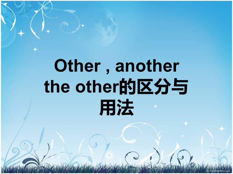 other用法及练习.ppt_第1页