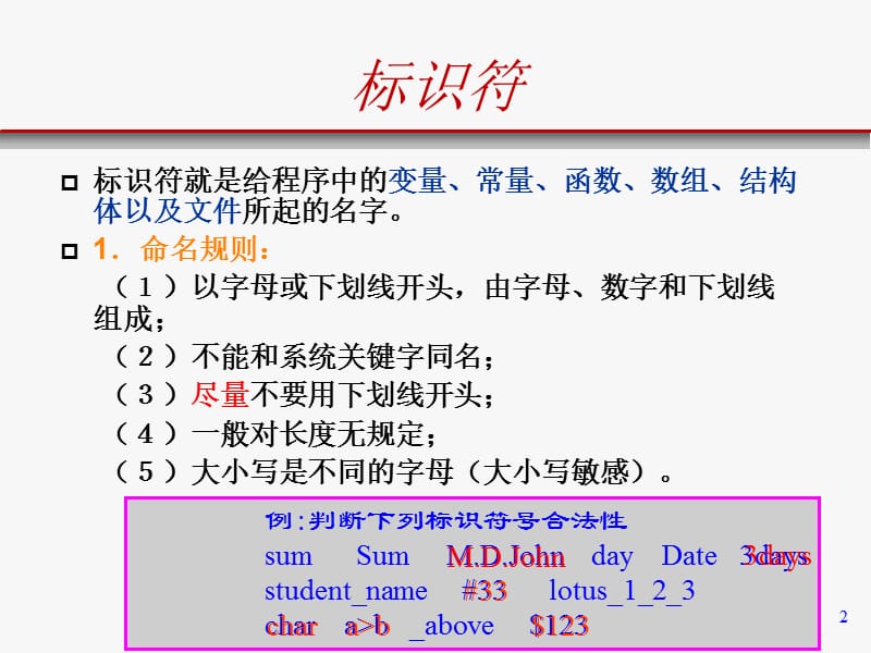 C程序设计第二章基本数据类型及运算.ppt_第2页