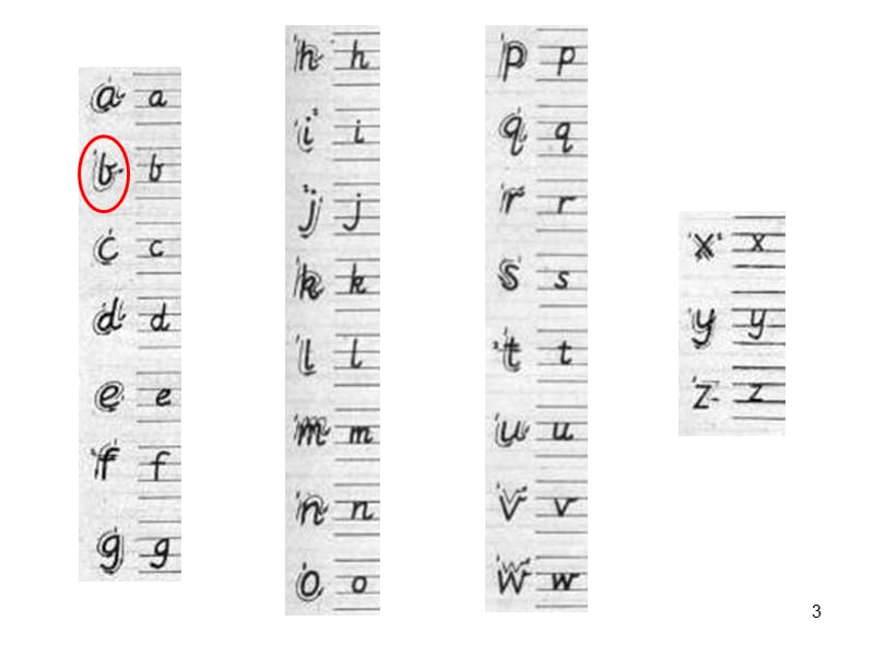 英文连笔书写示范ppt课件_第3页