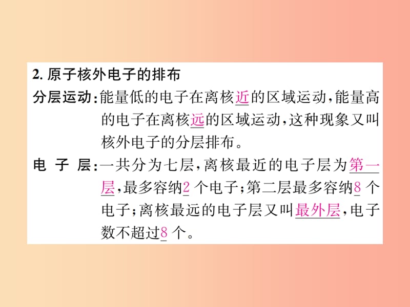 九年级化学上册第三单元物质构成的奥秘课题2第1课时原子的构成增分课练习题课件 新人教版.ppt_第3页