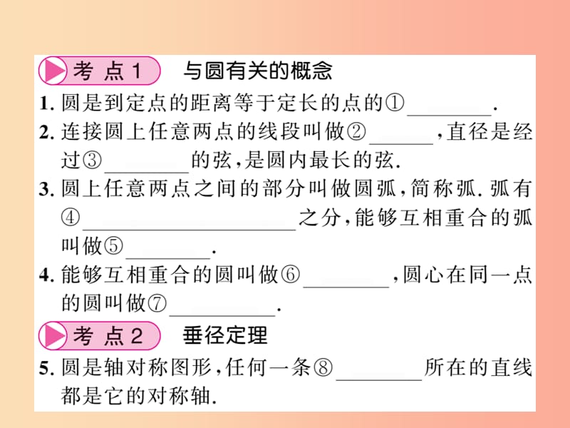 （贵州专版）2019中考数学总复习 第1轮 教材知识梳理 第6章 圆 第22节课件.ppt_第3页