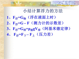 《計(jì)算浮力的方法》PPT課件.ppt