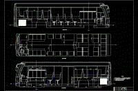 KLQ6100G城市公交車大型客車車身設(shè)計含CATIA三維及3張CAD圖