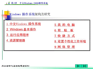 Windows操作系统架构及研究.ppt