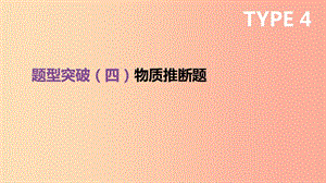 云南省2019年中考化學(xué)復(fù)習(xí) 題型突破04 物質(zhì)推斷題課件.ppt