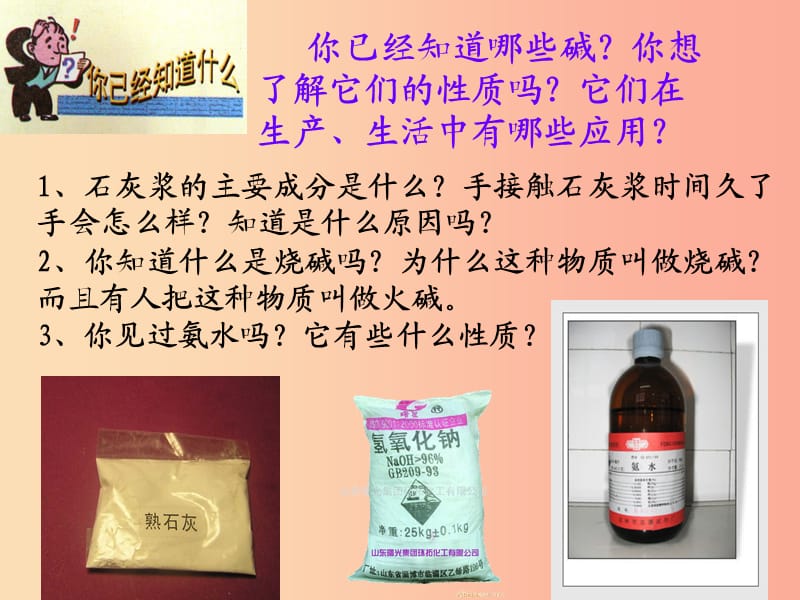 陕西省九年级化学下册 第八章 常见的酸、碱、盐 8.2 常见的酸和碱（2）课件 （新版）粤教版.ppt_第2页