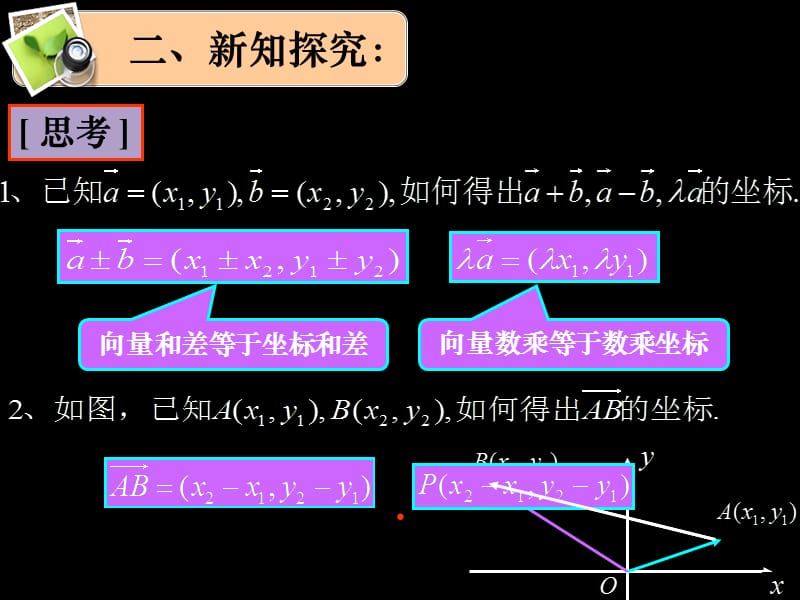 高一数学《平面向量的坐标运算》课件.ppt_第3页