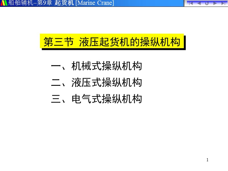 《A货机操纵机构》PPT课件.ppt_第1页