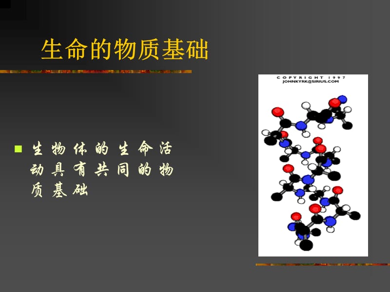 高中·生物生命的物质基础.ppt_第1页