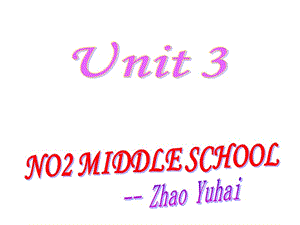 Unit3第一課時(Reading).ppt