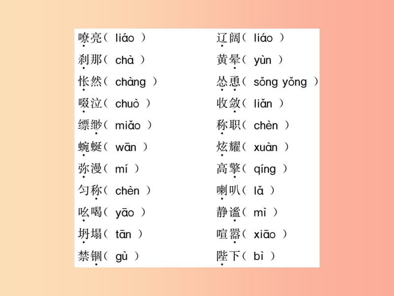 2019年七年级语文上册 专题1 语音与汉字习题课件 新人教版.ppt_第3页