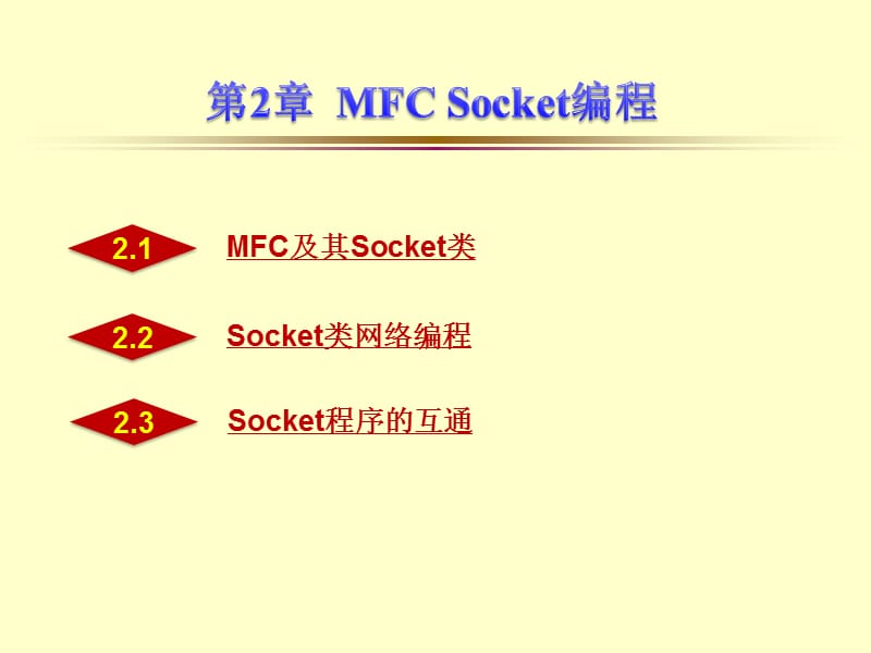 《MFCSocket编程》PPT课件.ppt_第1页