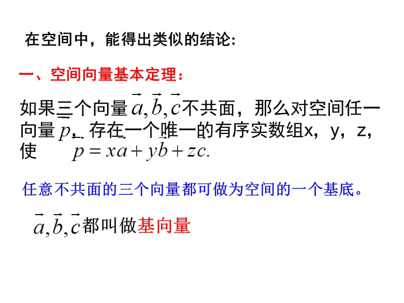 空间向量的正交分解及其坐标表示.ppt_第3页