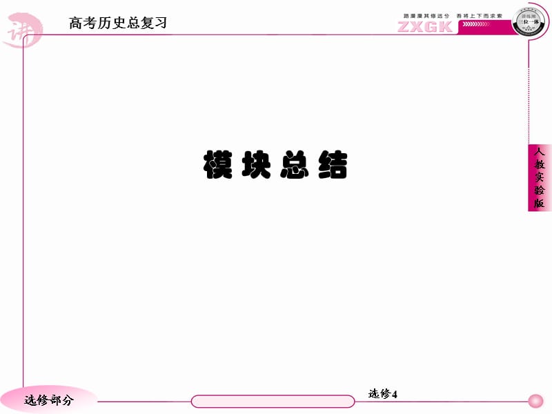 走向高考贾凤山高中总复习历史模块总结.ppt_第3页