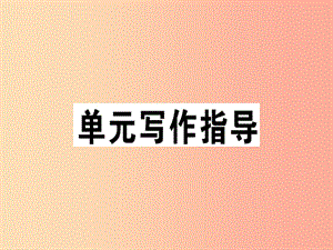 （安徽專版）2019春七年級語文下冊 第三單元 寫作 抓住細節(jié)習(xí)題課件 新人教版.ppt