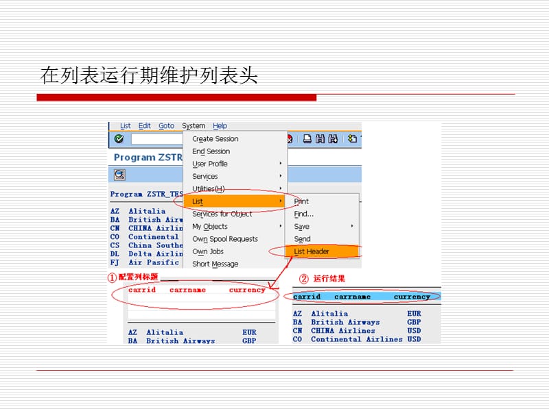 SAPABAP程序设计基础教程第8章选择屏幕与列表屏幕.ppt_第2页