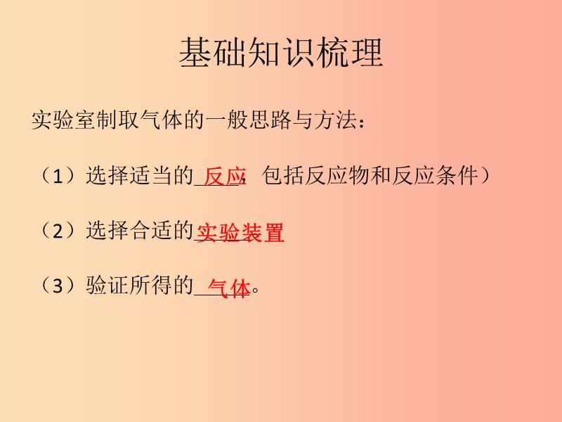 山西省2019届中考化学复习 专题一 气体的制备课件.ppt_第3页