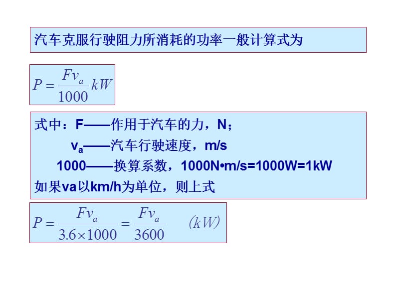 《汽车的功率平衡》PPT课件.ppt_第3页