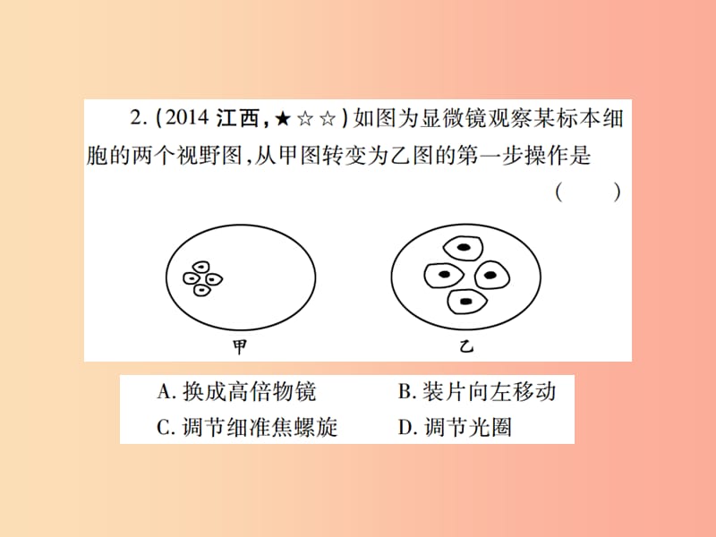 （江西专版）2019年中考生物总复习 二 生物体的结构层次（细胞是生命活动的基本单位）教材整理课件.ppt_第3页