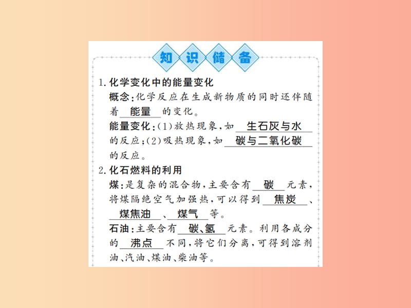 九年级化学上册第七单元燃料及其利用课题2燃料的合理利用与开发1化石燃料的利用习题课件 新人教版.ppt_第2页