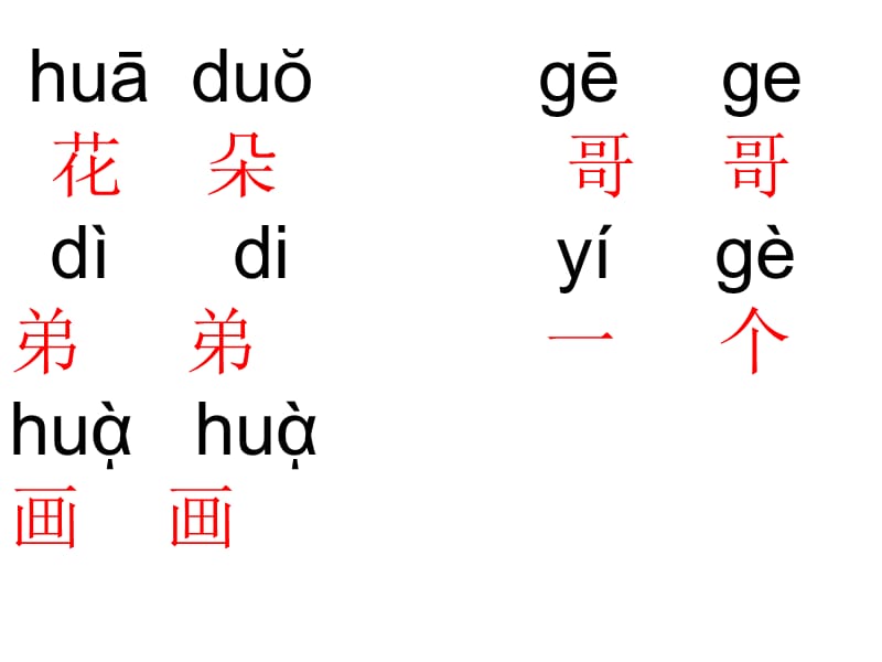 一年级上册常用汉字400个及词语古诗填空.ppt_第3页