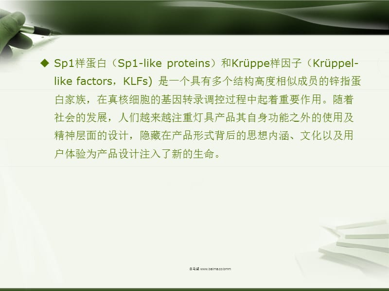 KLF4蛋白结构与功能.ppt_第2页