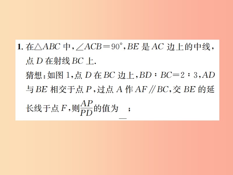 九年级数学下册 小专题（八）相似的综合与探究习题课件 新人教版.ppt_第2页