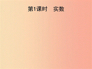 2019屆中考數(shù)學(xué)總復(fù)習(xí) 第1課時(shí) 實(shí)數(shù)課件.ppt