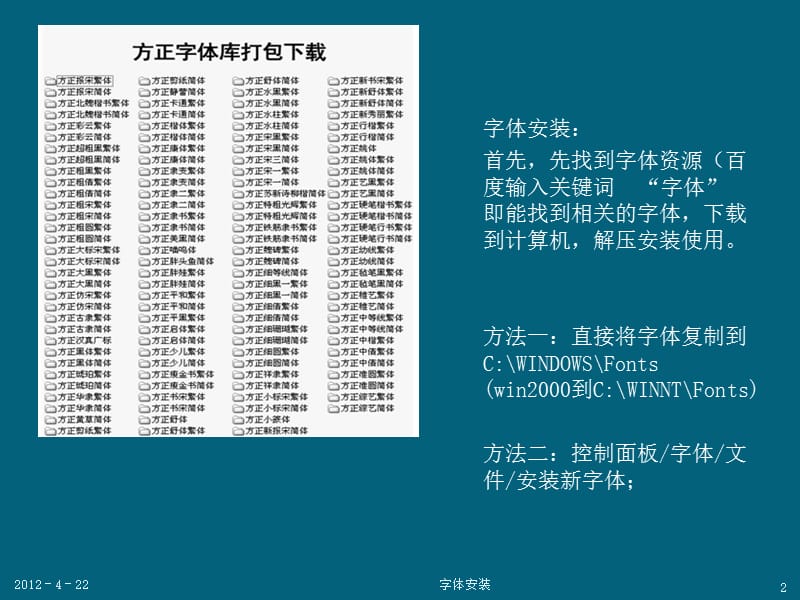 PS字体安装与使用.ppt_第2页