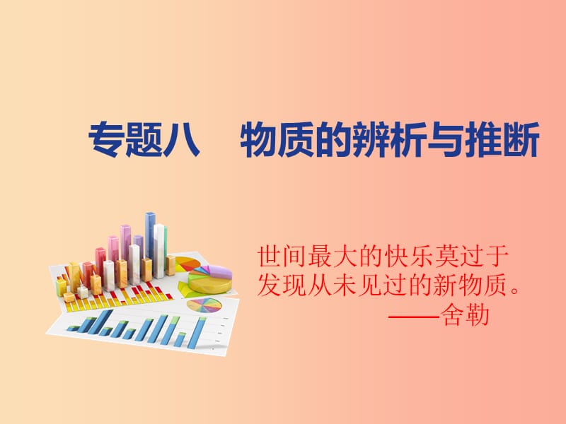 山西省2019届中考化学复习 专题八 物质的辨析与推断课件.ppt_第1页