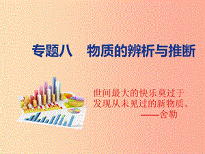 山西省2019屆中考化學(xué)復(fù)習(xí) 專題八 物質(zhì)的辨析與推斷課件.ppt