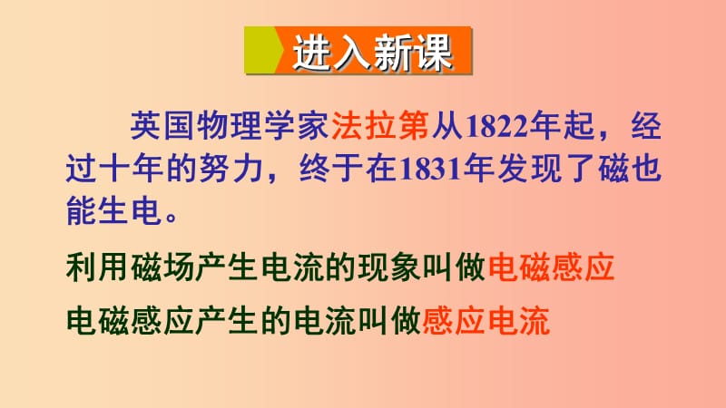 2019年九年级物理全册 第十八章 第二节 科学探究：怎样产生感应电（第2课时 发电机原理）课件（新版）沪科版.ppt_第3页